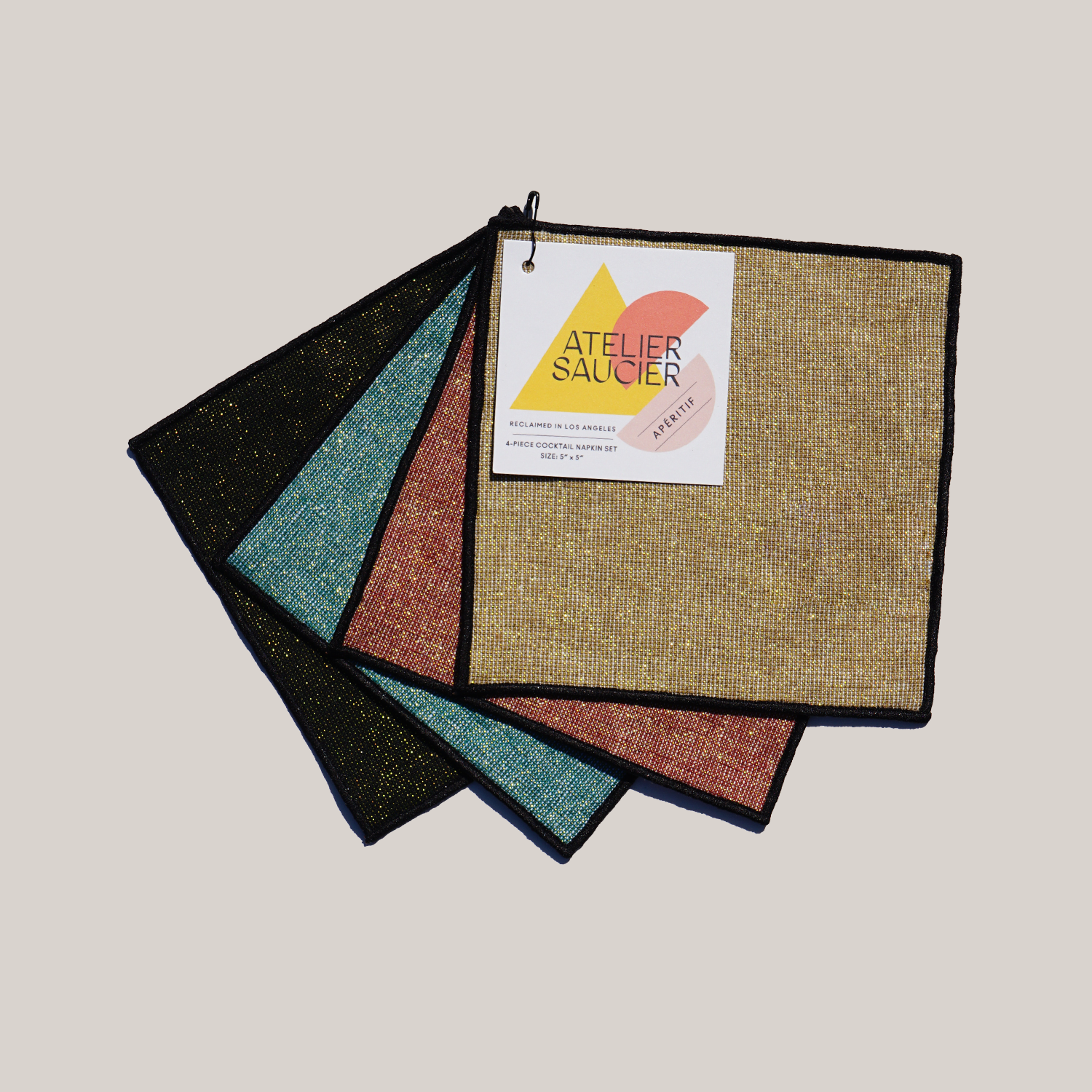 Luxxe Cocktail Napkins | Set of 4