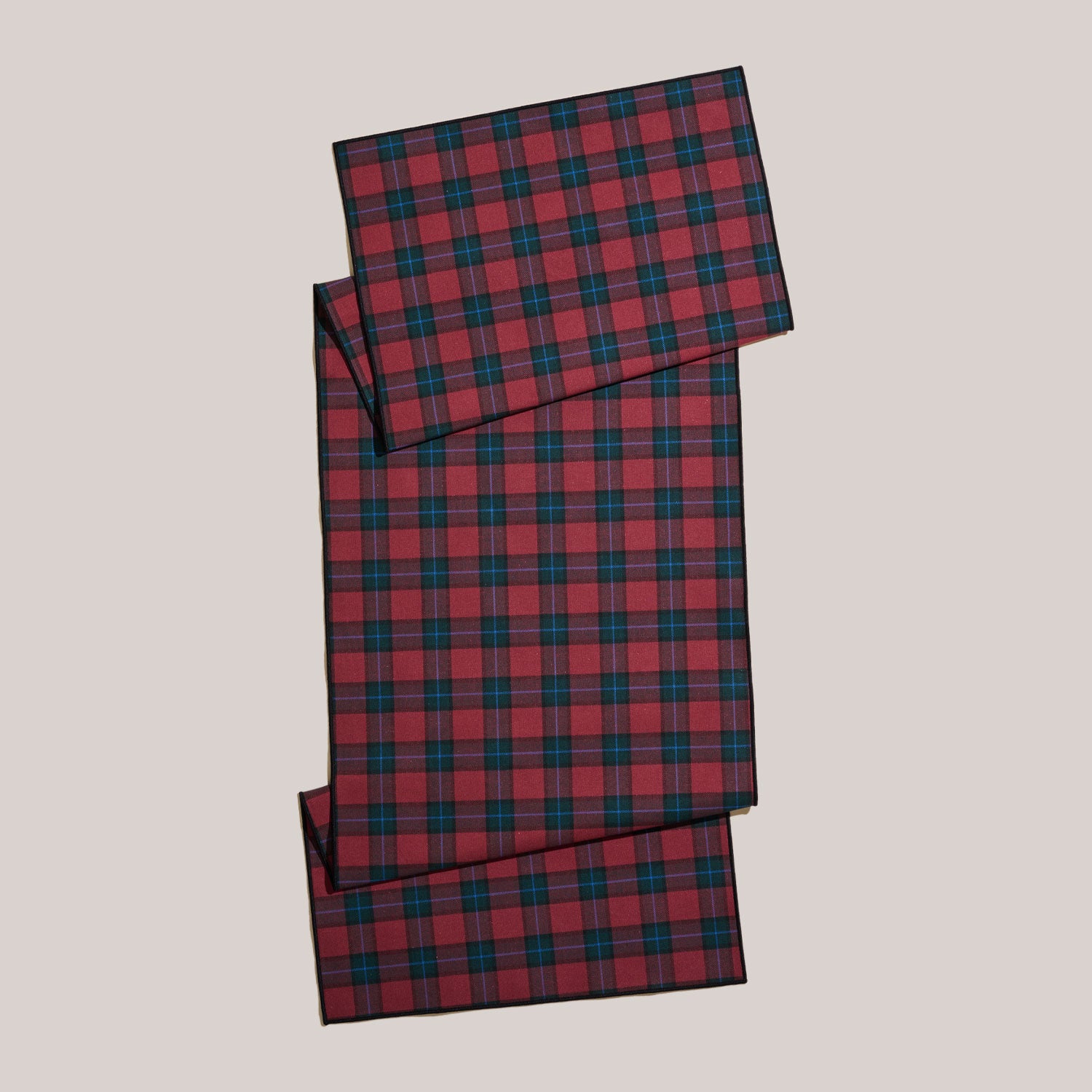 Jubilee Plaid Table Runner TABLE RUNNERS ATELIER SAUCIER - Atelier Saucier