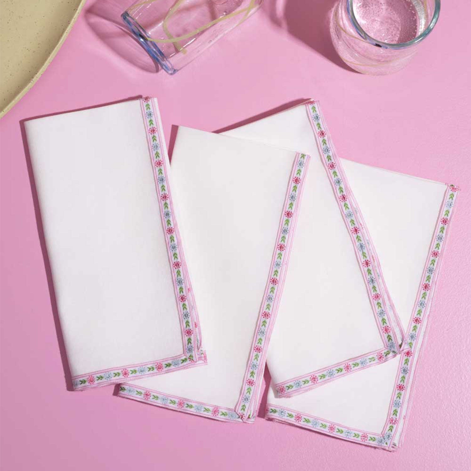 Enchanted Twill Napkins | Set of 4 NAPKINS ATELIER SAUCIER - Atelier Saucier