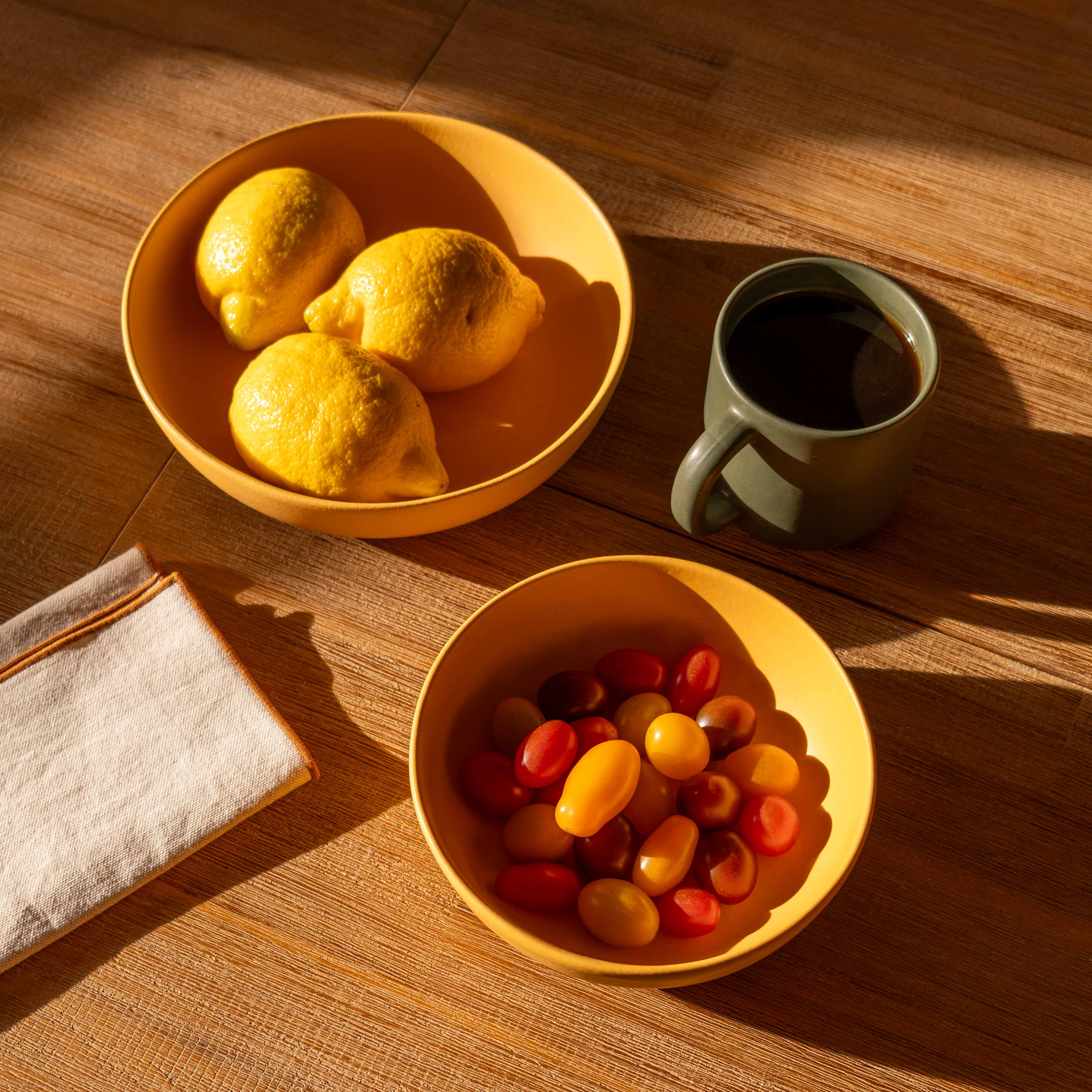 Soup Bowl Set | SunGold Bowls Felt+Fat - Atelier Saucier