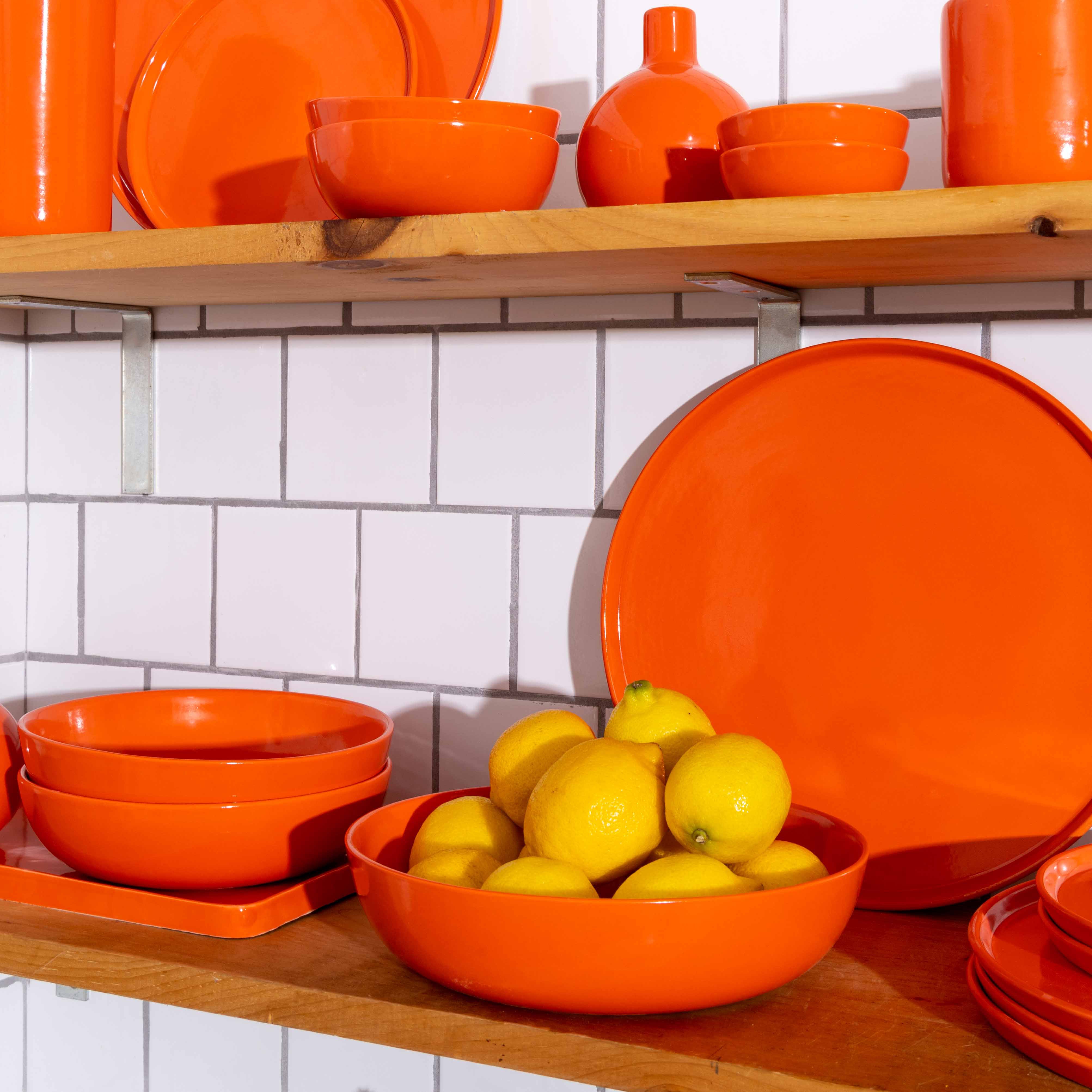 3-Piece Plateware Set | Persimmon ACCESSORIE Felt+Fat - Atelier Saucier