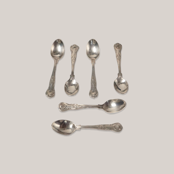 Silver Plated Tea Spoons | Set of 6