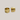 Brass Napkin Rings | Set of 2 Napkin Rings ATELIER SAUCIER - Atelier Saucier