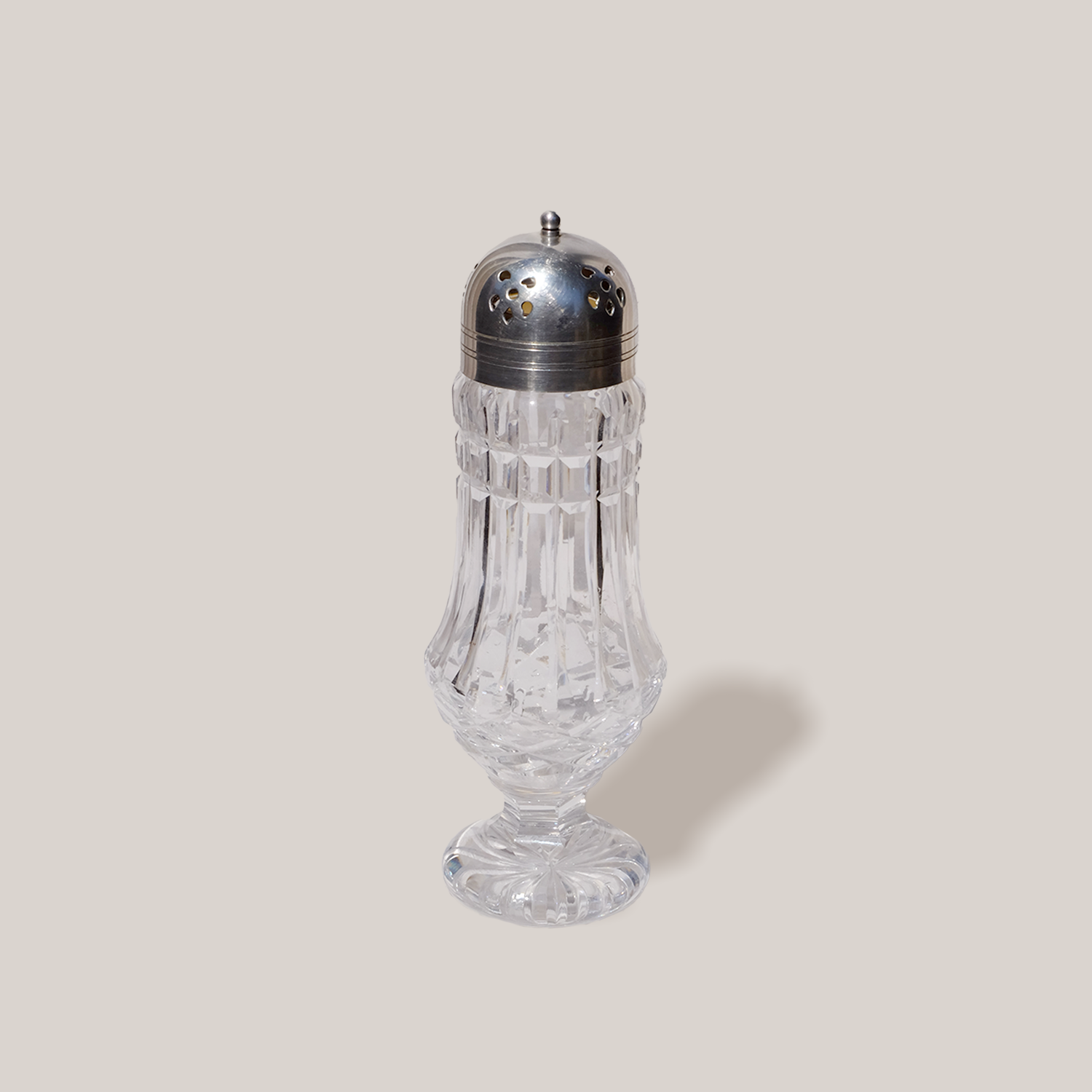 Crystal Sugar Shaker Glassware ATELIER SAUCIER - Atelier Saucier