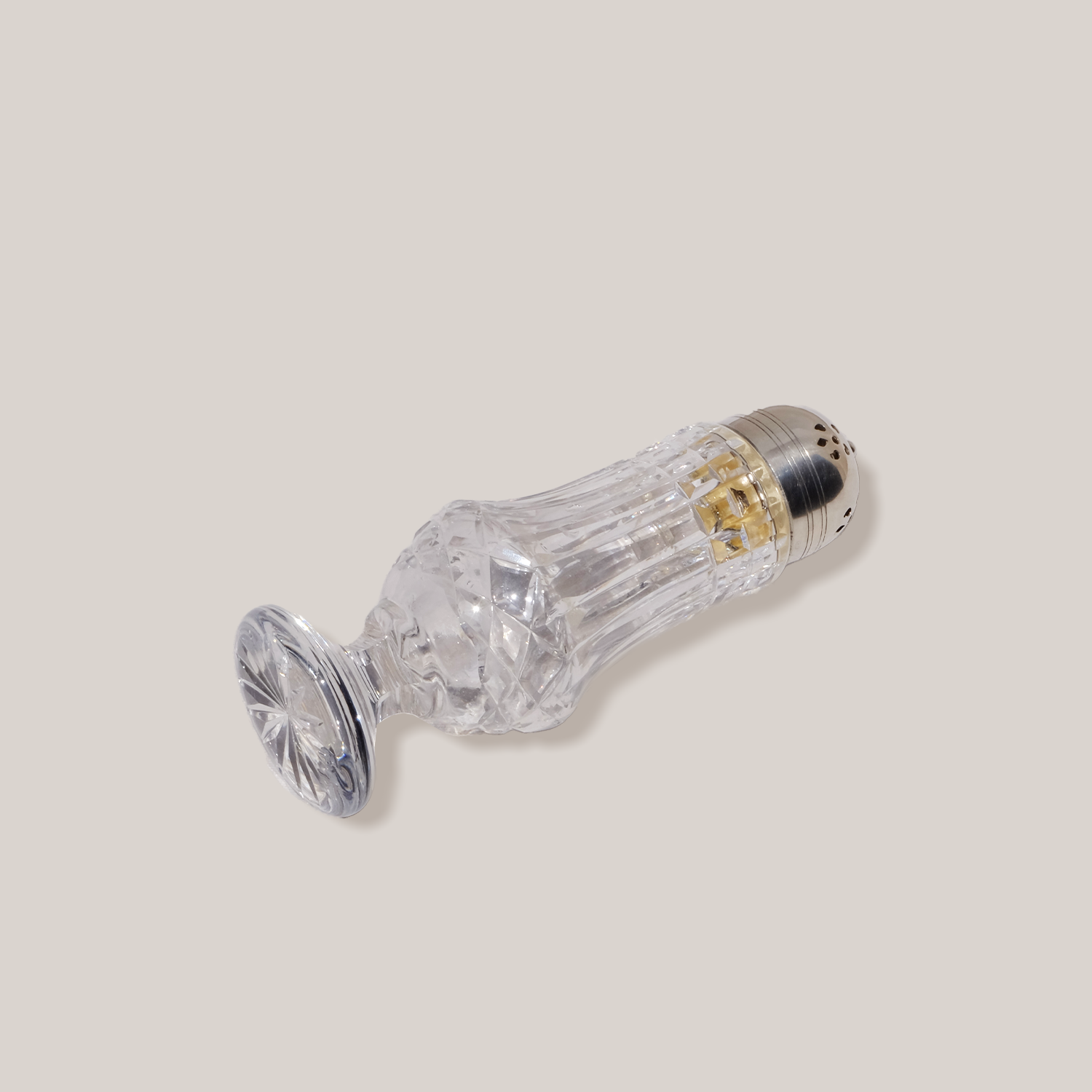 Crystal Sugar Shaker Glassware ATELIER SAUCIER - Atelier Saucier