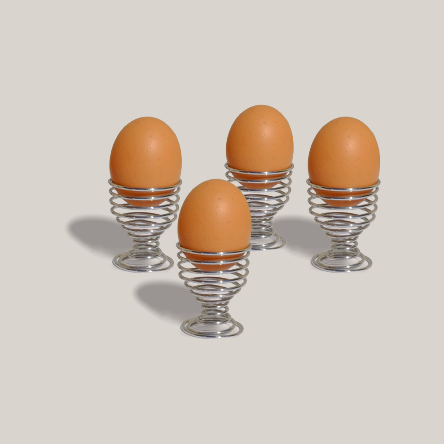 Spiral Swirl Egg Cups | Set of 4 Serving ATELIER SAUCIER - Atelier Saucier