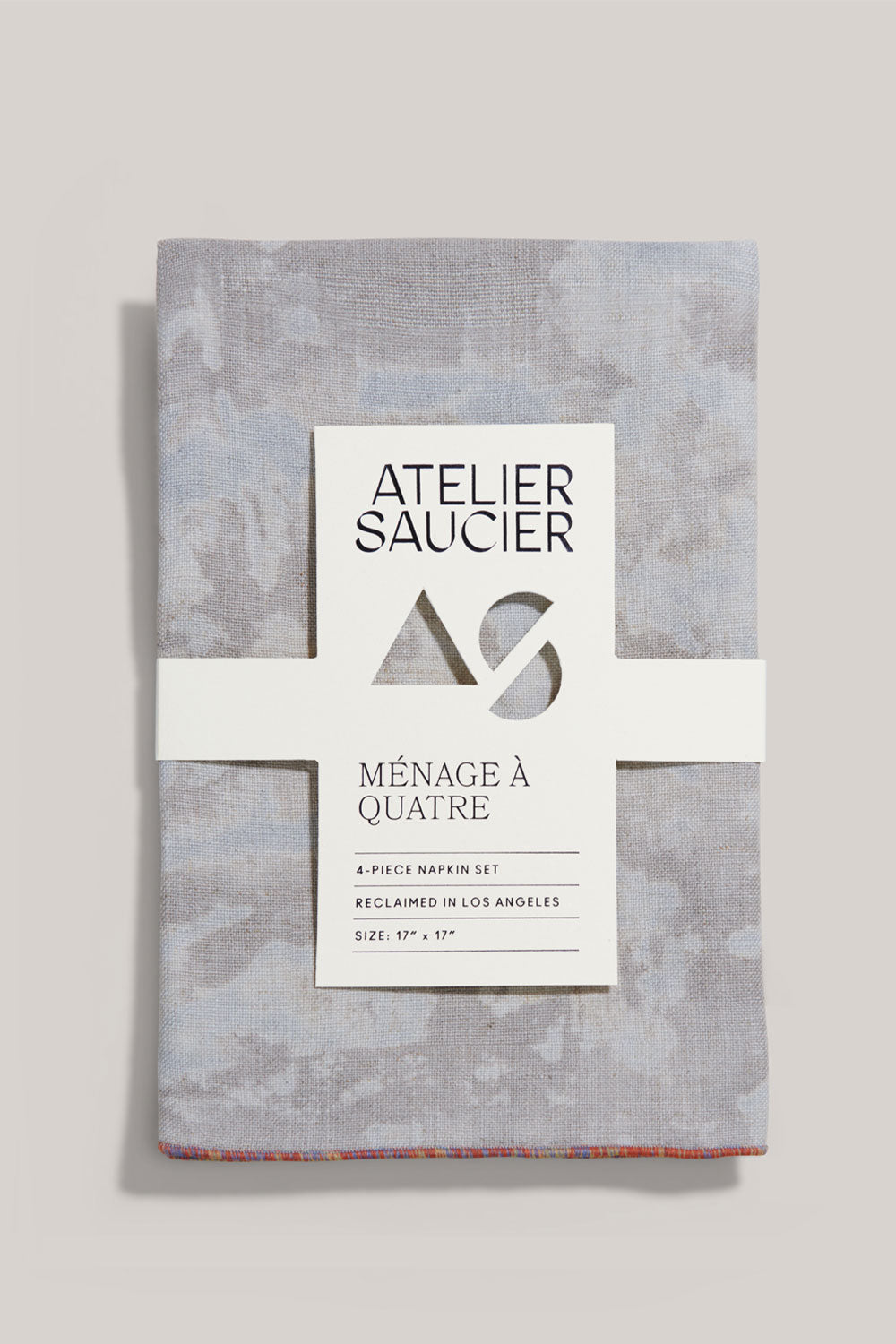 Sunrise Linen Napkins | Set of 4 NAPKINS ATELIER SAUCIER - Atelier Saucier