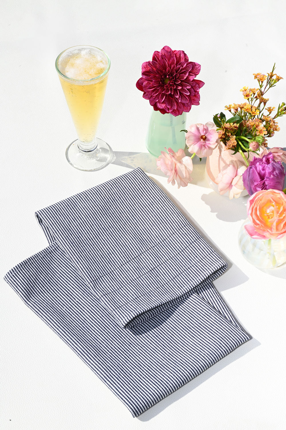 Hickory Stripe Tea Towels | Set of 2 TEA TOWELS ATELIER SAUCIER - Atelier Saucier
