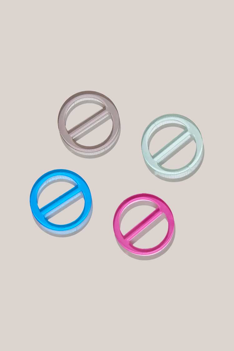 The Infinity Napkin Rings | Set of 4 ACCESSORIE ATELIER SAUCIER - Atelier Saucier
